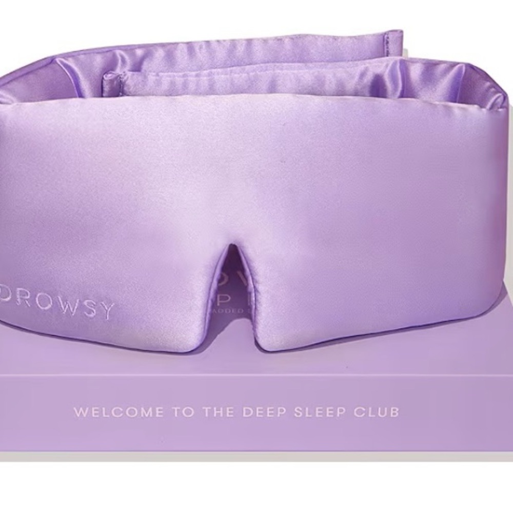 Drowsy Silky Lavender Sleep Eye Mask